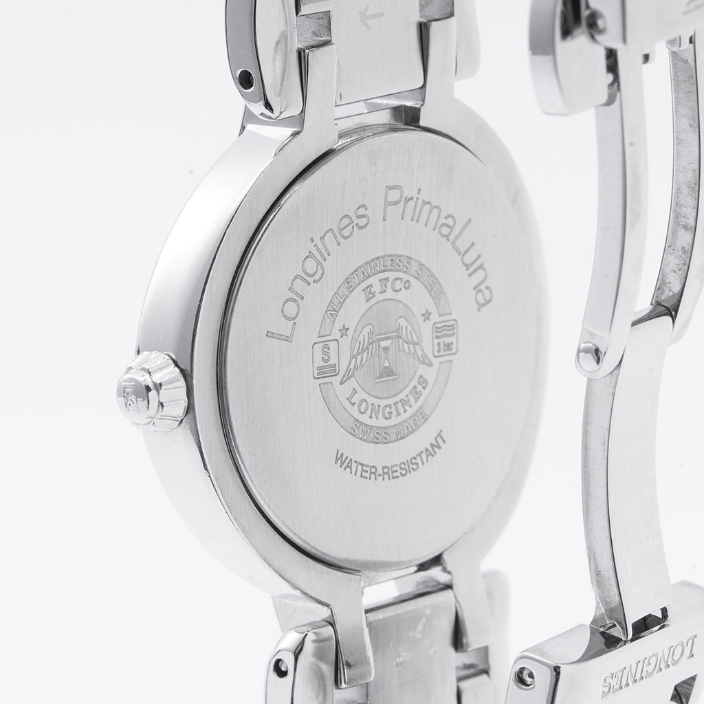 Longines Elegant Series L8.110.4.71.6 Watch - 26.5mm White Stainless Steel Quartz Movement -  /WHP033542
