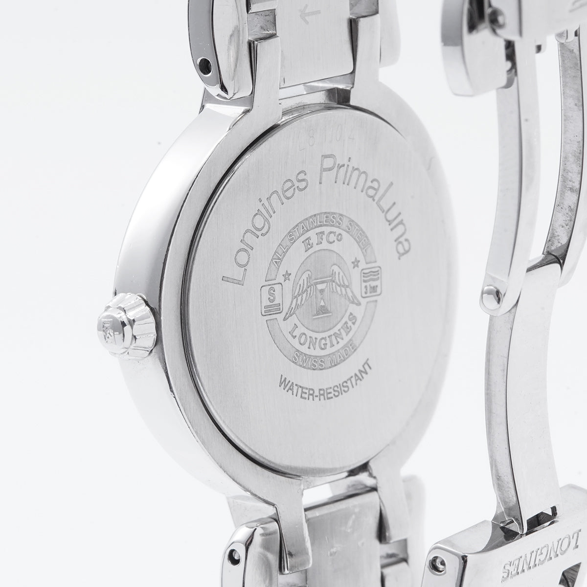 Longines Elegant Series L8.110.4.71.6 Watch - 26.5mm White Stainless Steel Quartz Movement -  /WHP033542