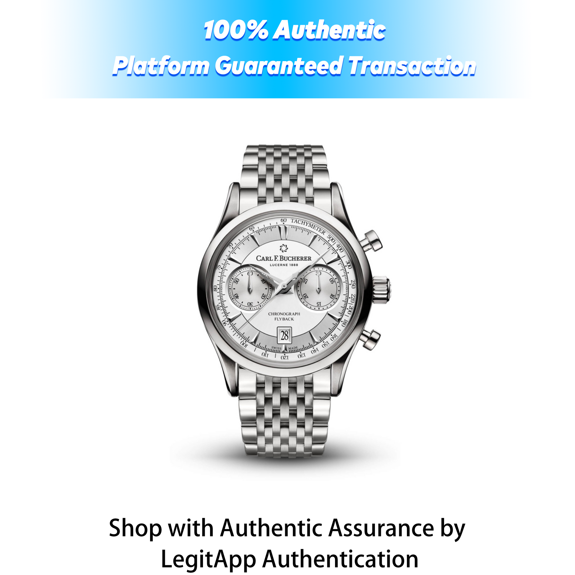 Carl F. Bucherer — Manero Flyback 00.10919.08.13.21/1099