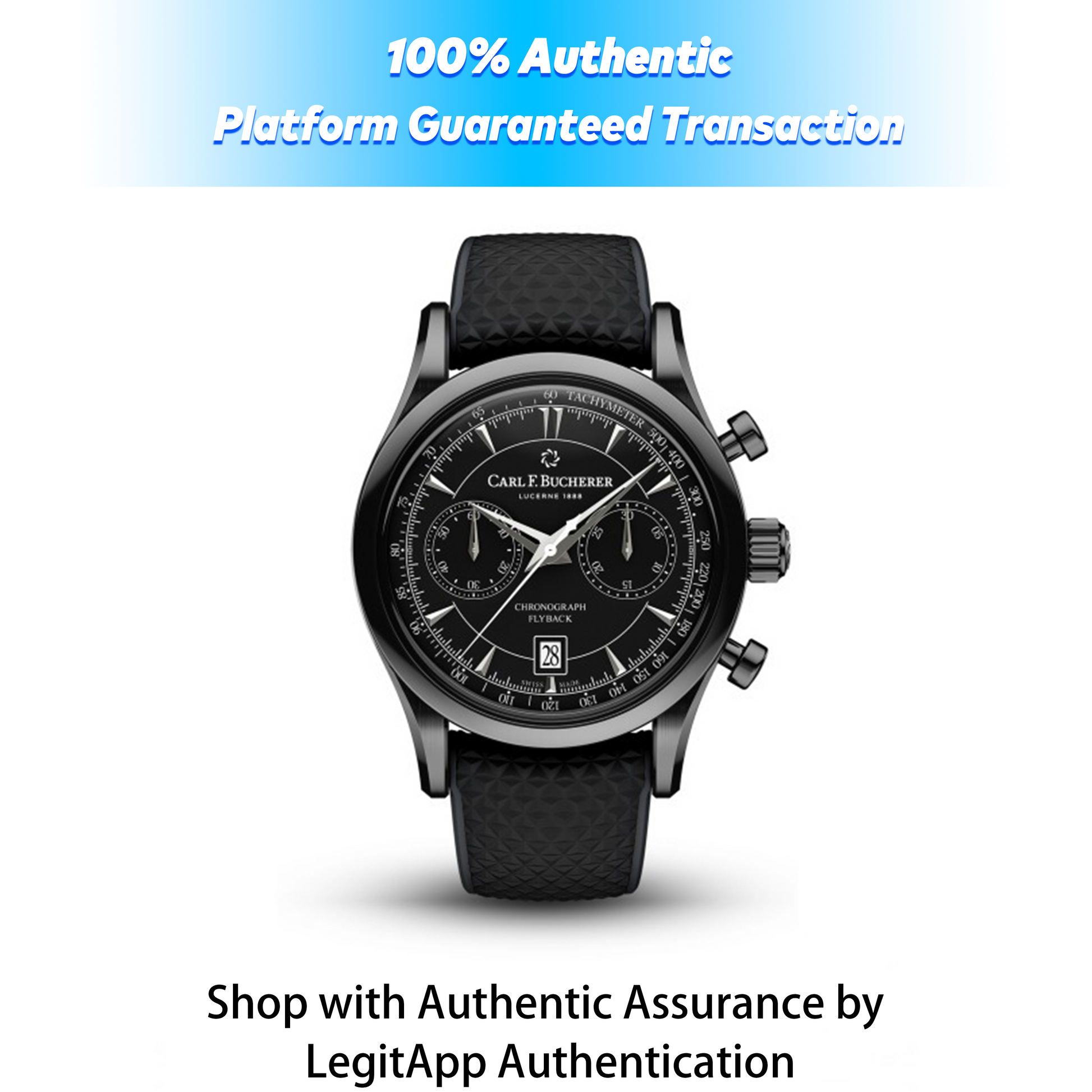 Carl F. Bucherer Manero Flyback（ref. 00.10919.12.33.01）1210