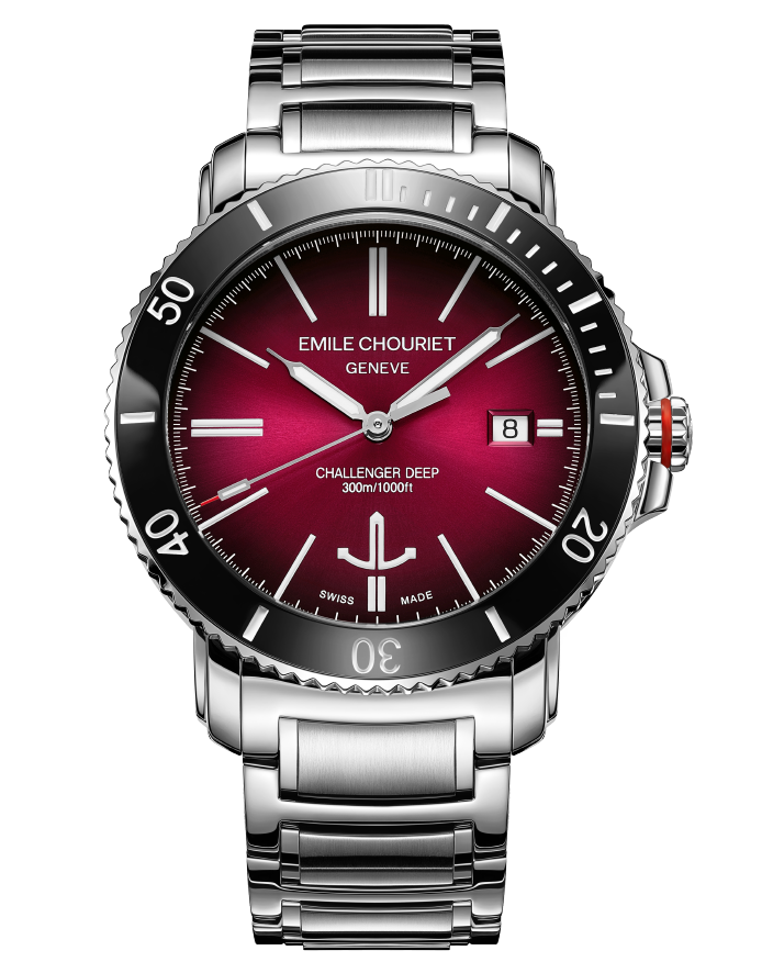 Emile Chouriet Challenger Deep Red 08.1169.G.6.AW.R8.6/1999