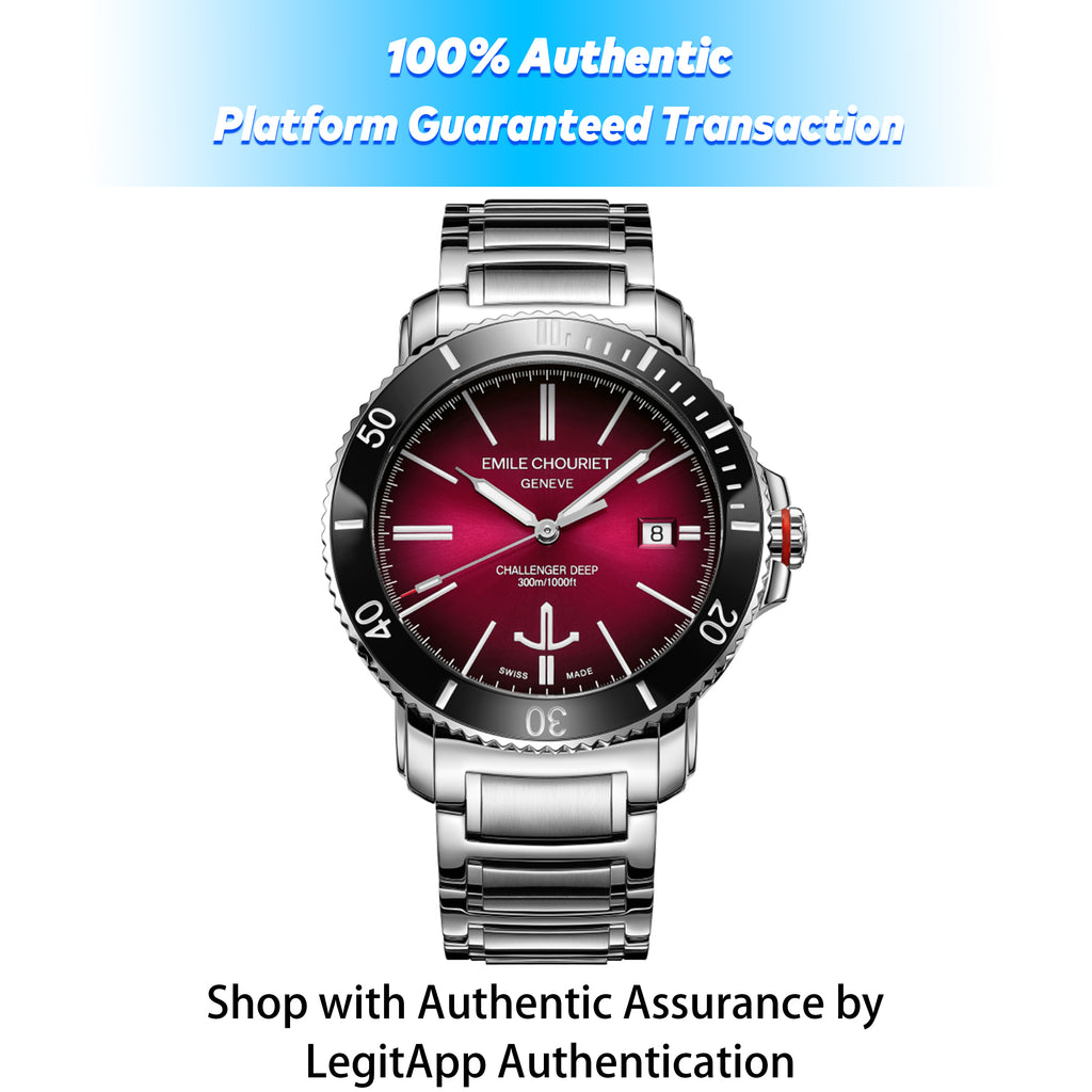 Emile Chouriet Challenger Deep Red 08.1169.G.6.AW.R8.6/1999