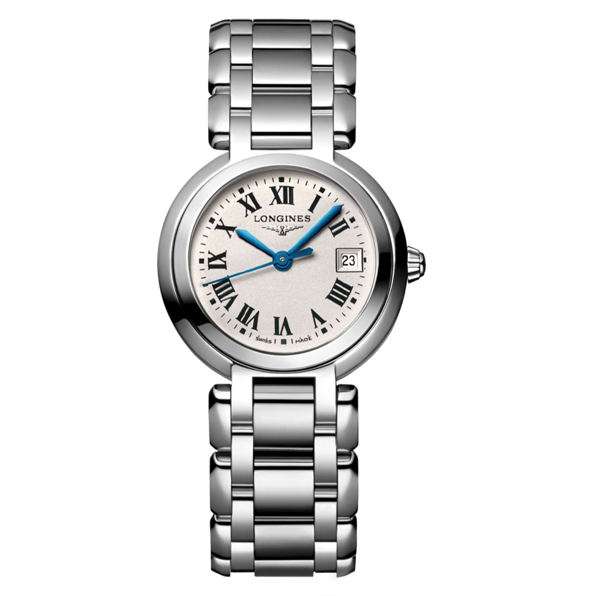 Longines Elegant Series L8.110.4.71.6 Watch - 26.5mm White Stainless Steel Quartz Movement -  /WHP033542