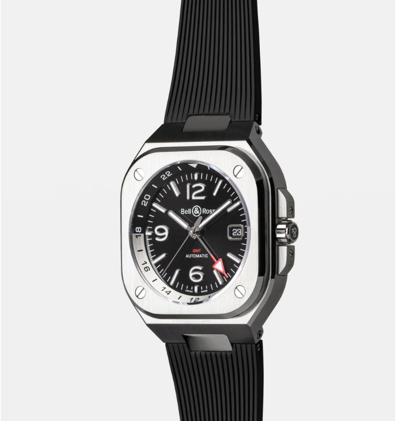 Bell & Ross BR-05 GMT Rubber Strap/7466