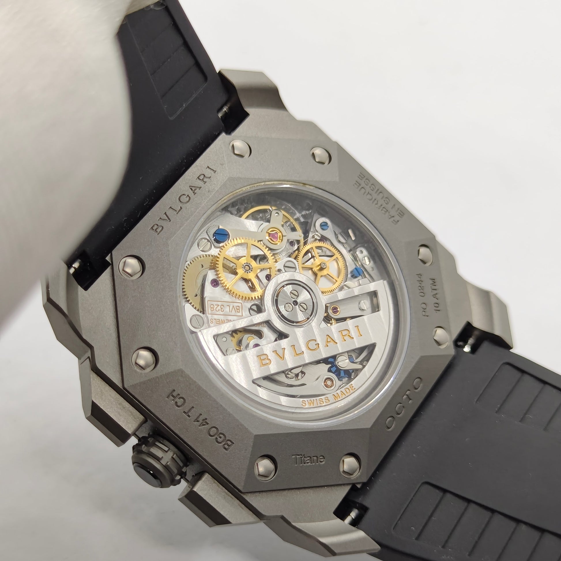 Bvlgari Octo Velocissimo Titanium / Grey / Rubber Ref. 102859/2065