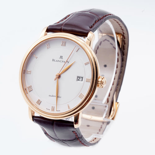 Blancpain Villeret Ultraplate Automatic 38mm 18K Rose Gold（ 6223-3642-55B）/WHP035608