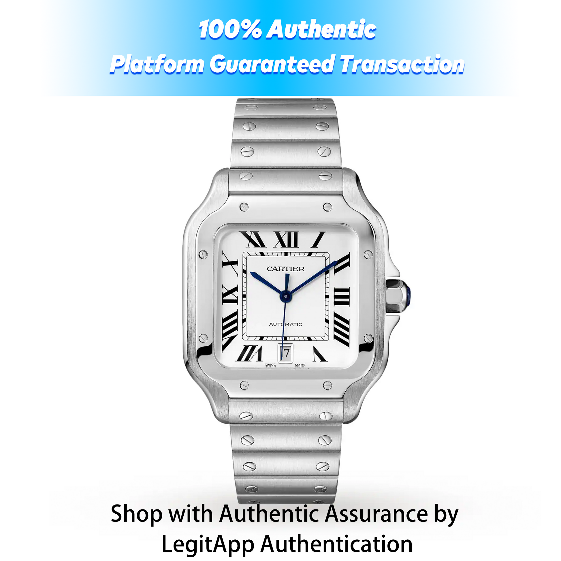 Santos de Cartier watch — Large model WSSA0018/3058