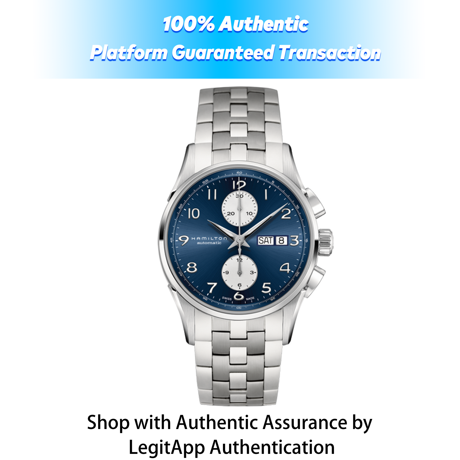 Hamilton Jazzmaster Maestro Auto Chrono（H32576141）3874