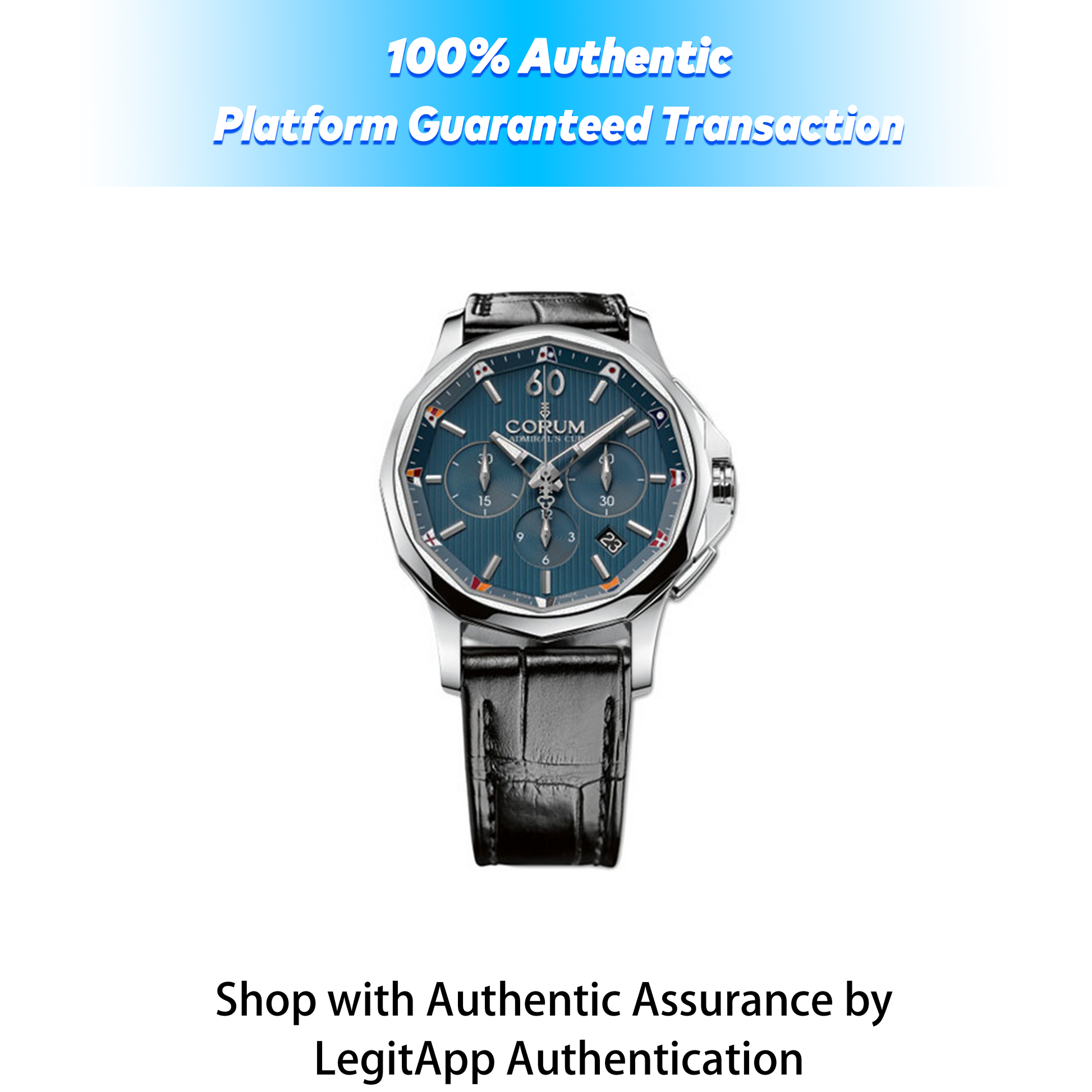 Corum Admiral’s Cup Legend 42 Chronograph 984.101.20/0F01/3981