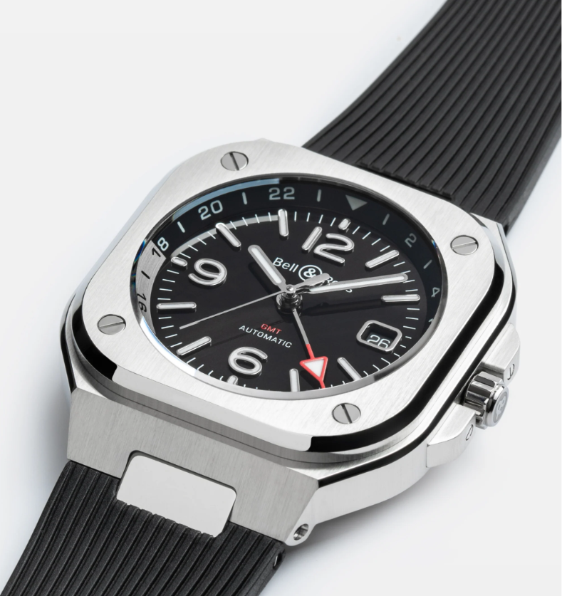Bell & Ross BR-05 GMT Rubber Strap/7466