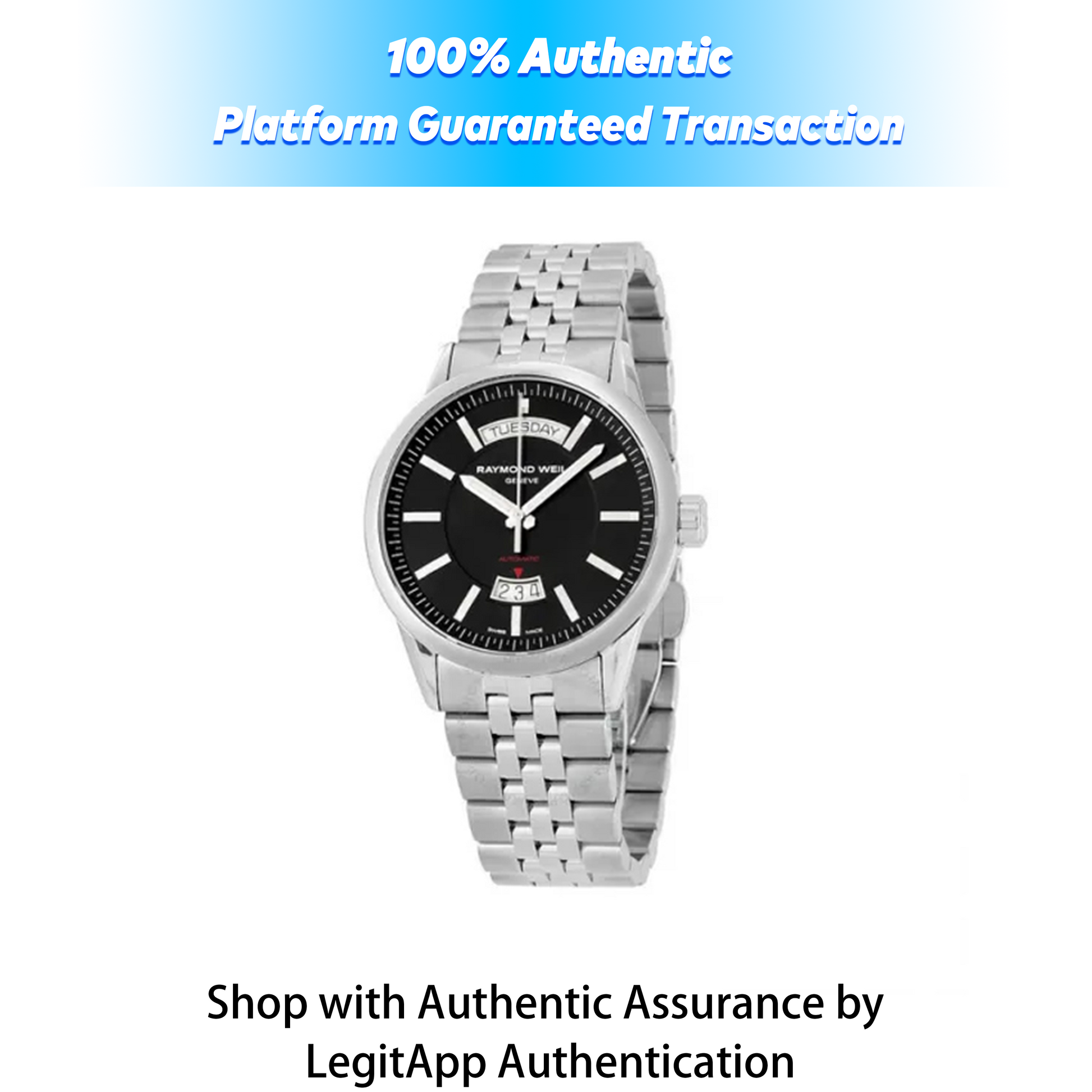 Raymond Weil Freelancer Automatic Men's Watch — Ref. 2720-ST-20001/4799