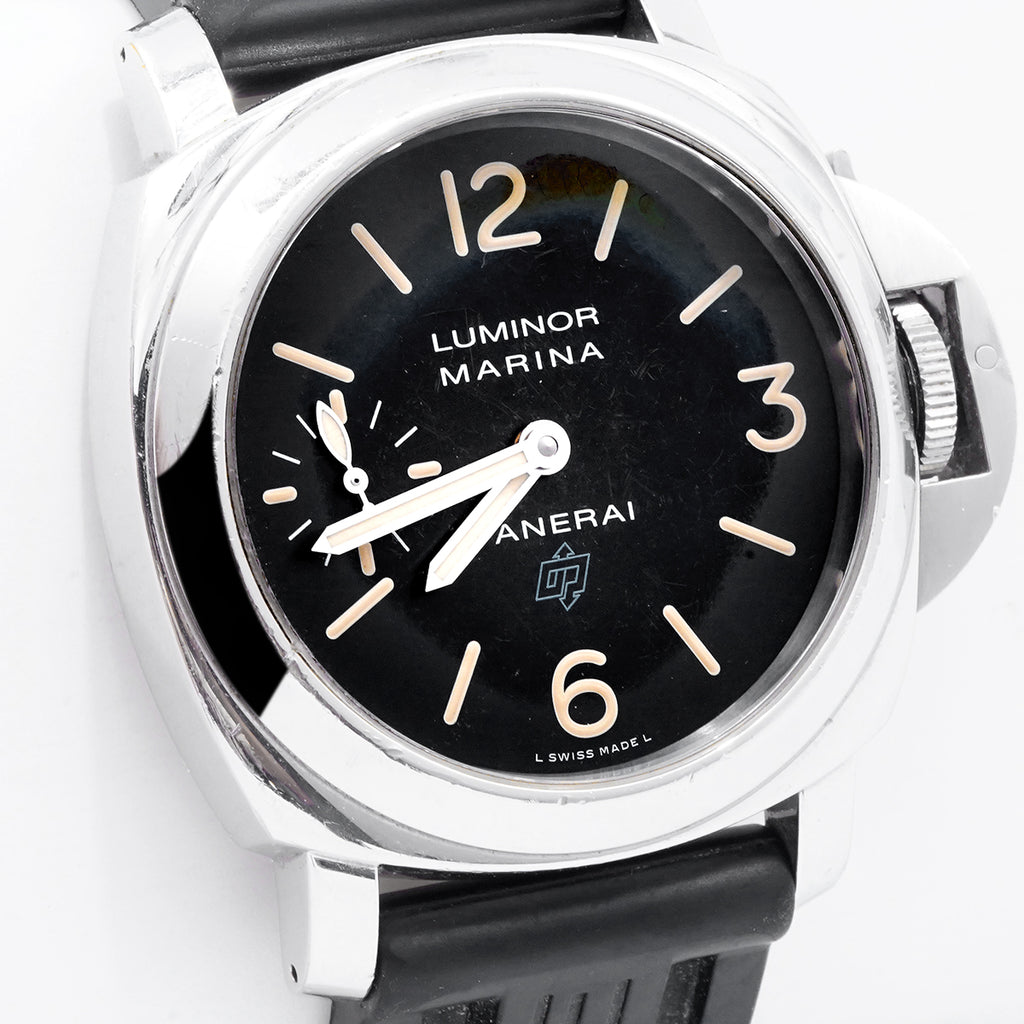 Panerai Luminor Marina Watch PAM00631, 44mm Black Dial, Stainless Steel, Manual - Winding/WHP034877
