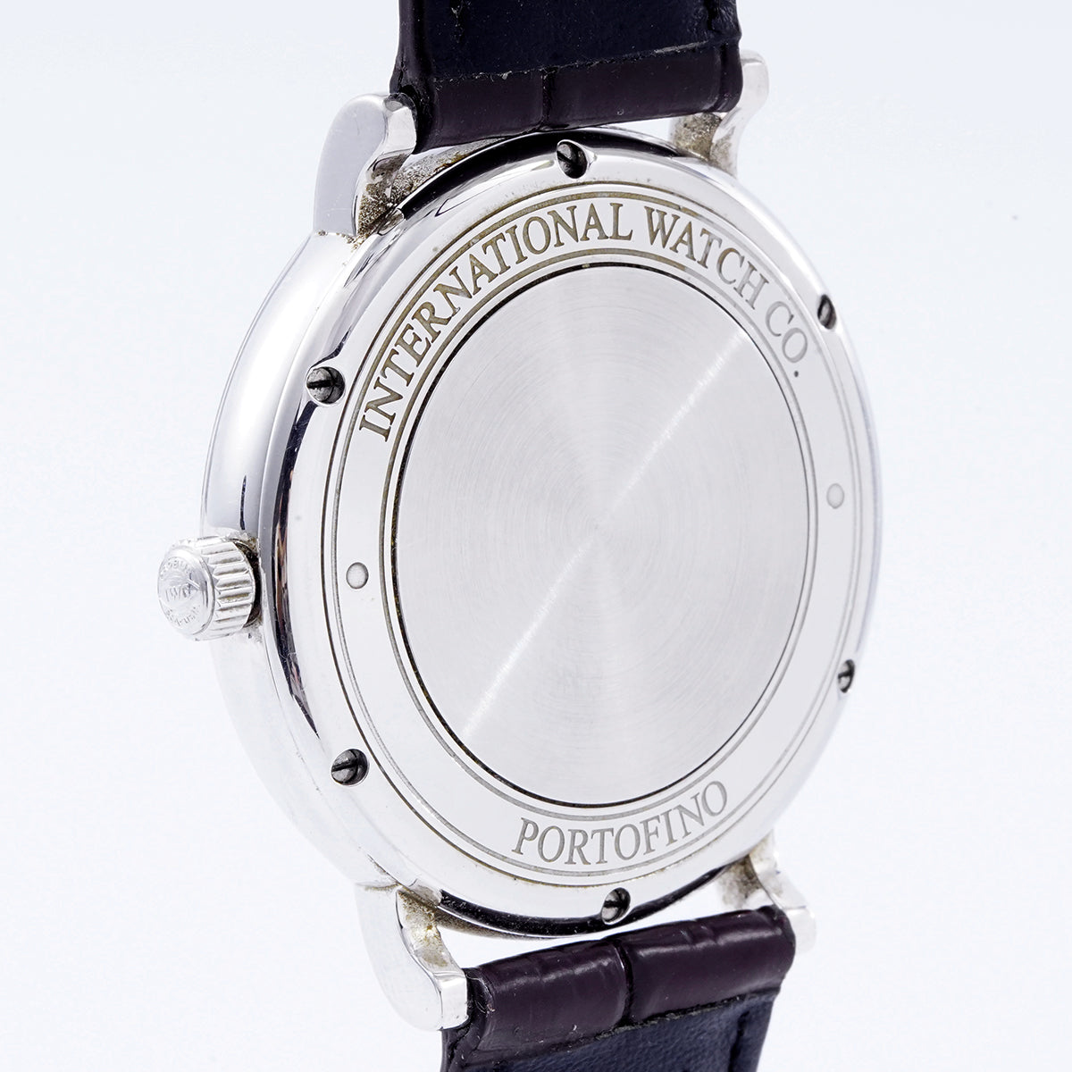 IWC Schaffhausen Portofino Automatic Watch IW356501, 40mm White Dial, Stainless Steel with Rear - set Diamonds/WHP037174