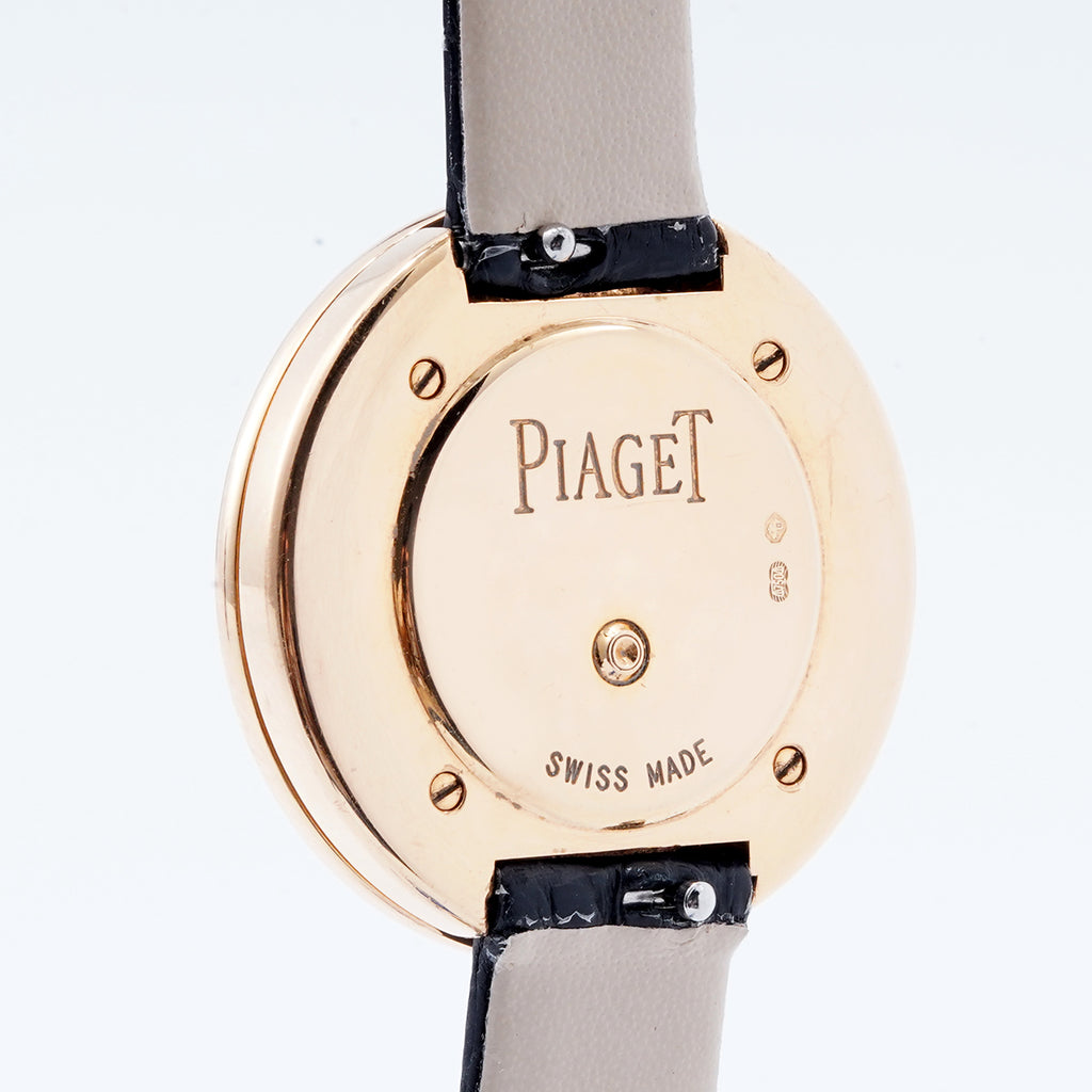 PIAGET POSSESSION series G0A43082 watch, 29MM; green dial; 18K rose gold with original diamonds; quartz movement, women's watch / WHP03354white dial; 18K rose gold with original diamonds; quartz movement; women's watch / WHP033544