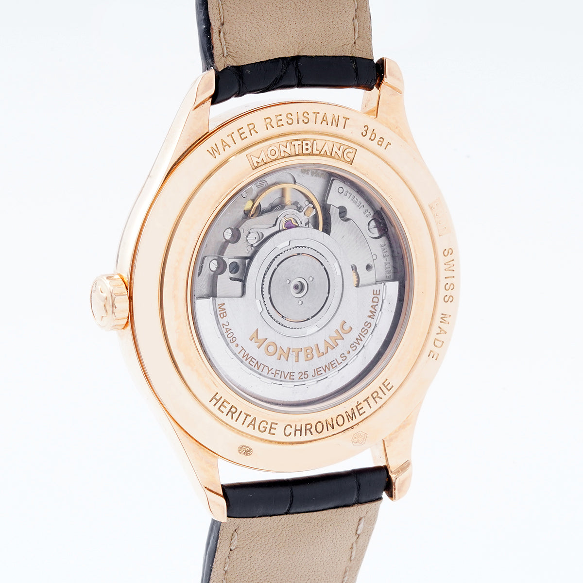 Montblanc Heritage Automatic 40mm 18K Rose Gold（ U0114869）/WHP030152