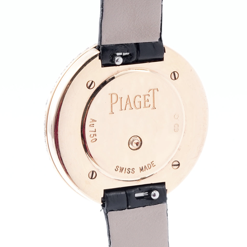 PIAGET POSSESSION series G0A45082 quartz movement, 29mm white dial, 18K rose gold with original diamonds / WHP032925