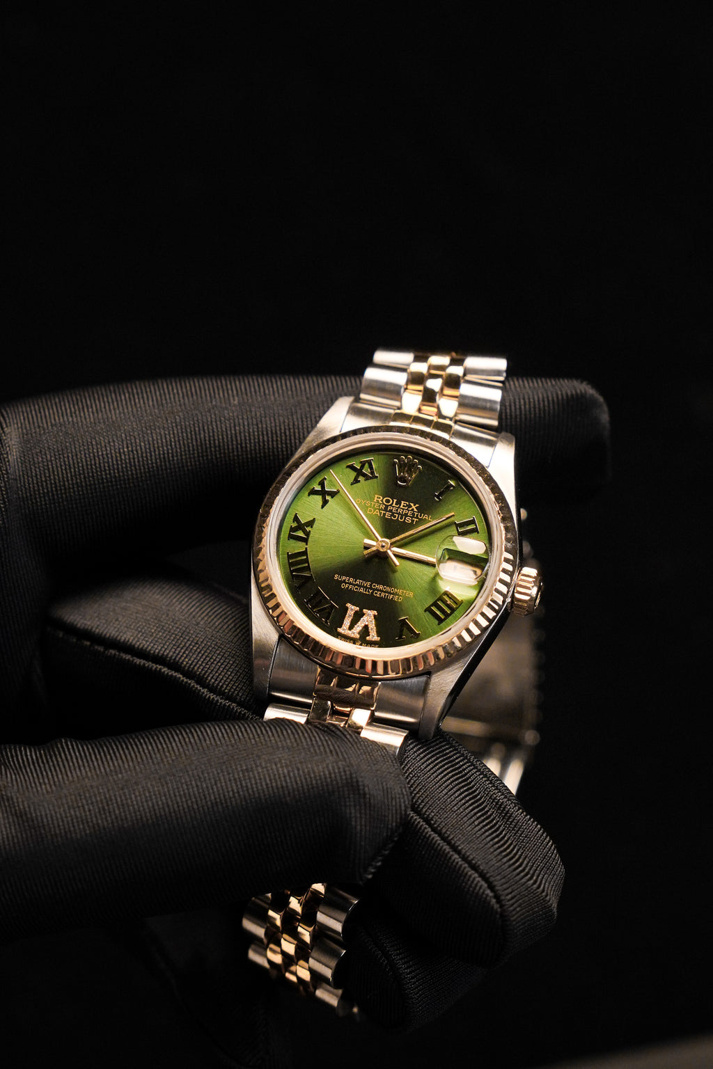 Rolex/Rolex Series 68273 Green Diamond