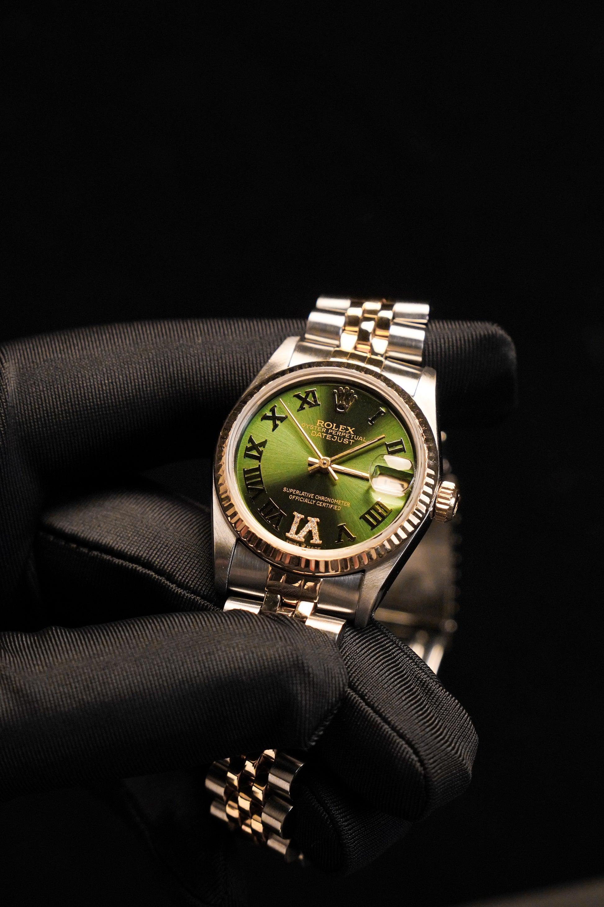 Rolex/Rolex Series 68273 Green Diamond
