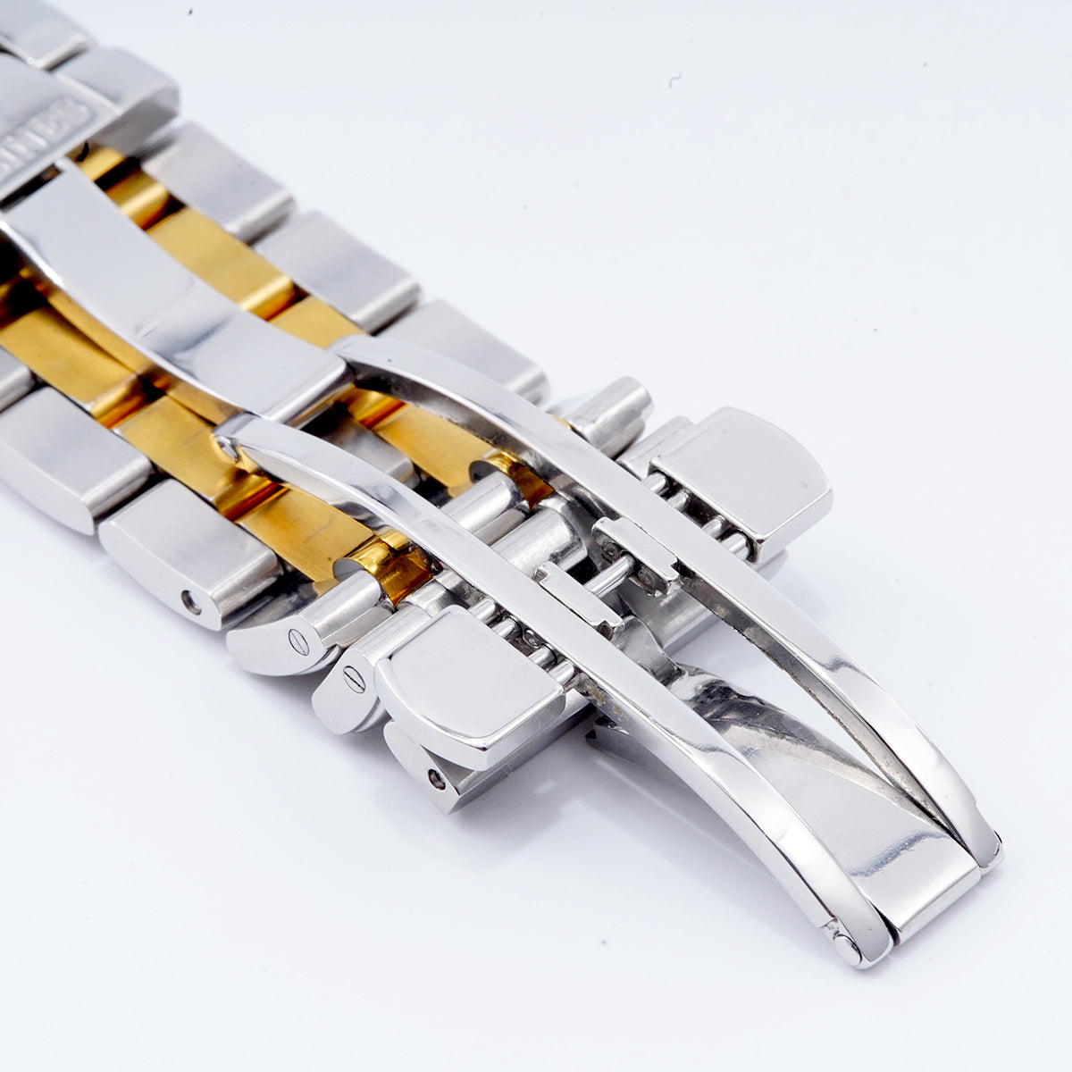 Longines Elegant Series L4.874.3.22.7 Watch 38.5mm White Stainless steel with gold plating Automatic mechanical / WHP034012