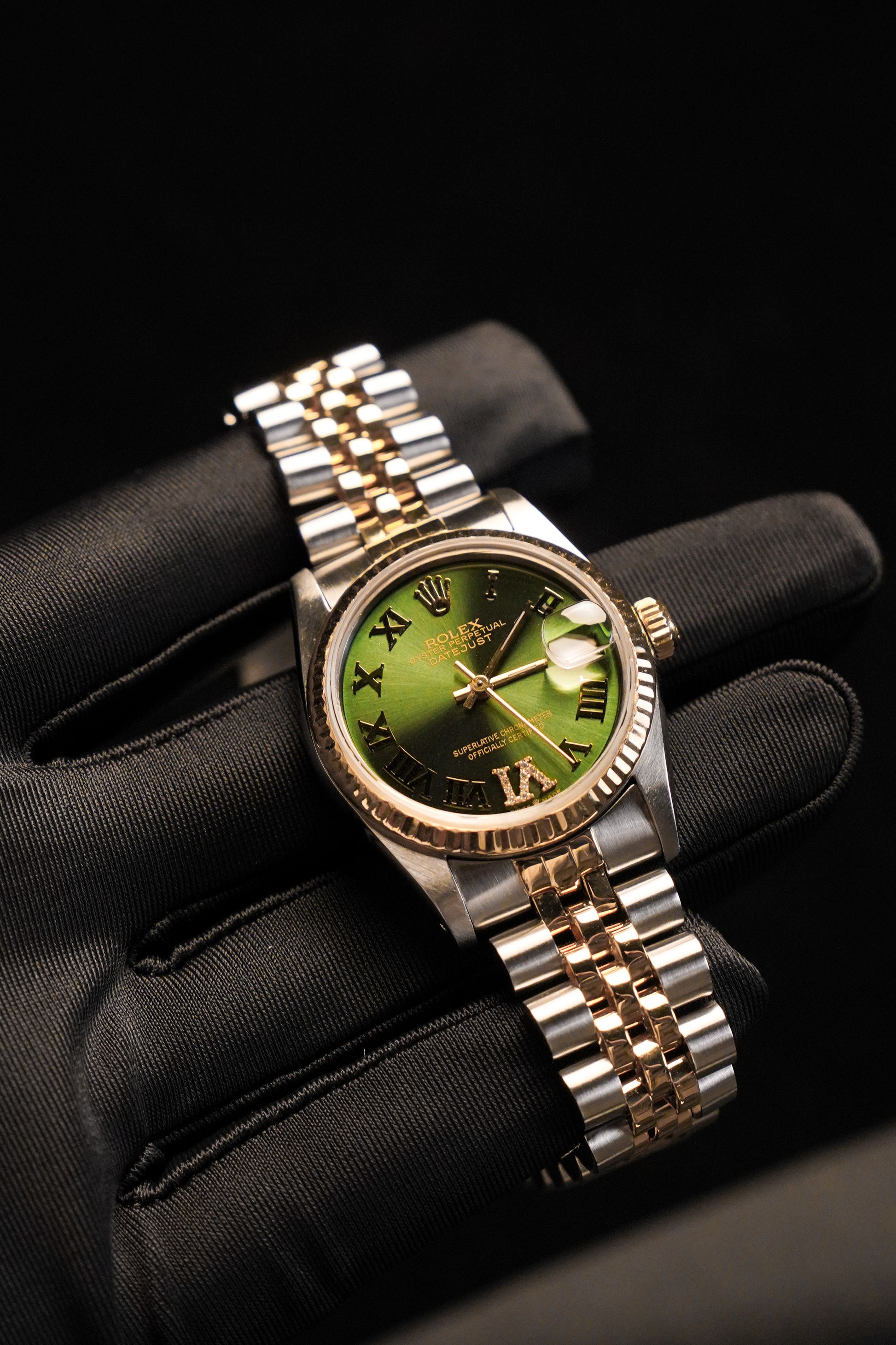 Rolex/Rolex Series 68273 Green Diamond