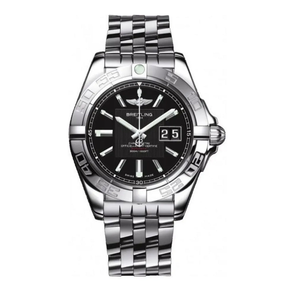 Breitling Galactic 41 — A49350L2/BA07-366A (Galactic 41 Stainless Steel / Trophy Black / Bracelet)7483