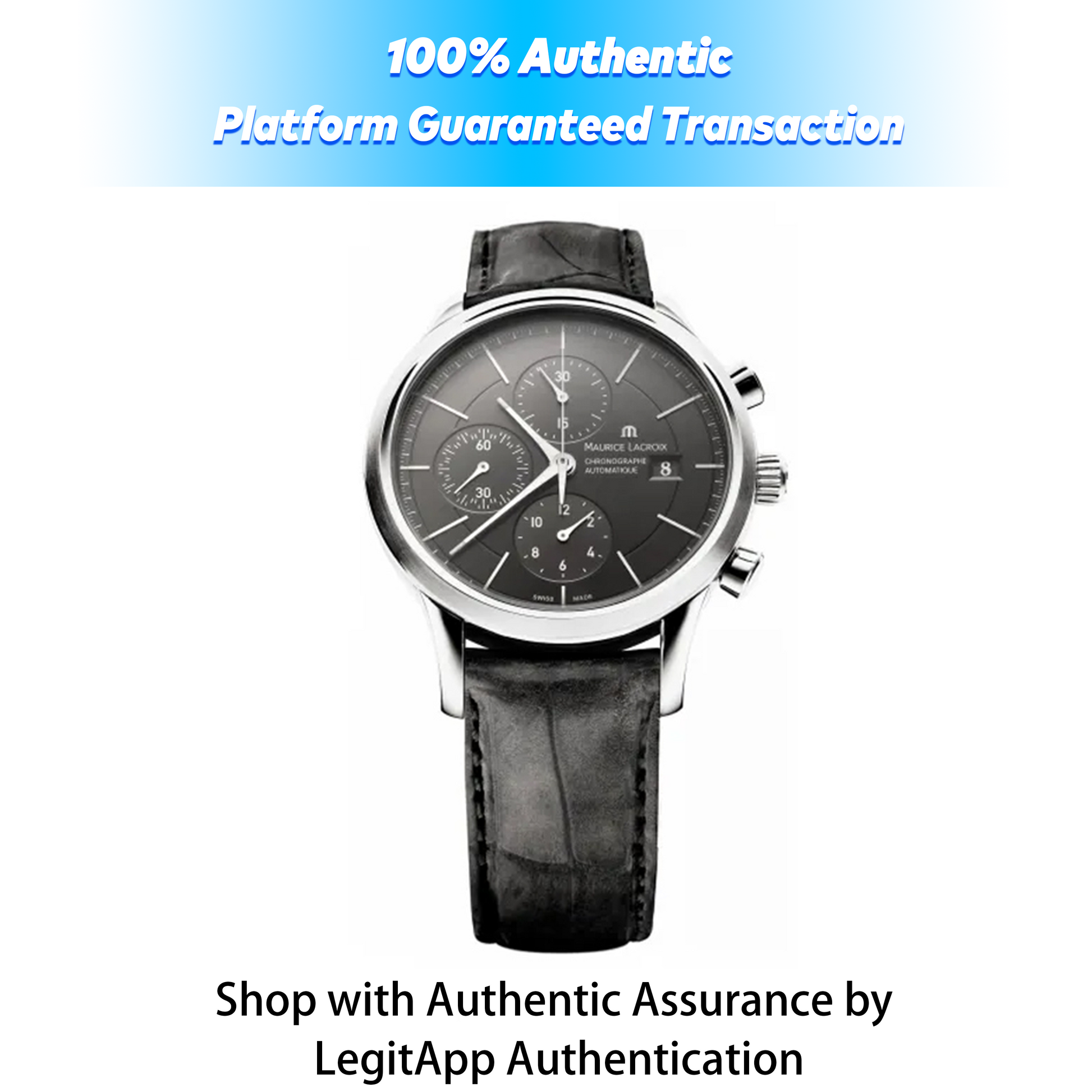 Maurice Lacroix — Les Classiques Automatic Chronograph (Ref. LC6058-SS001-330)Montblanc Star World-Time，Reference 109285