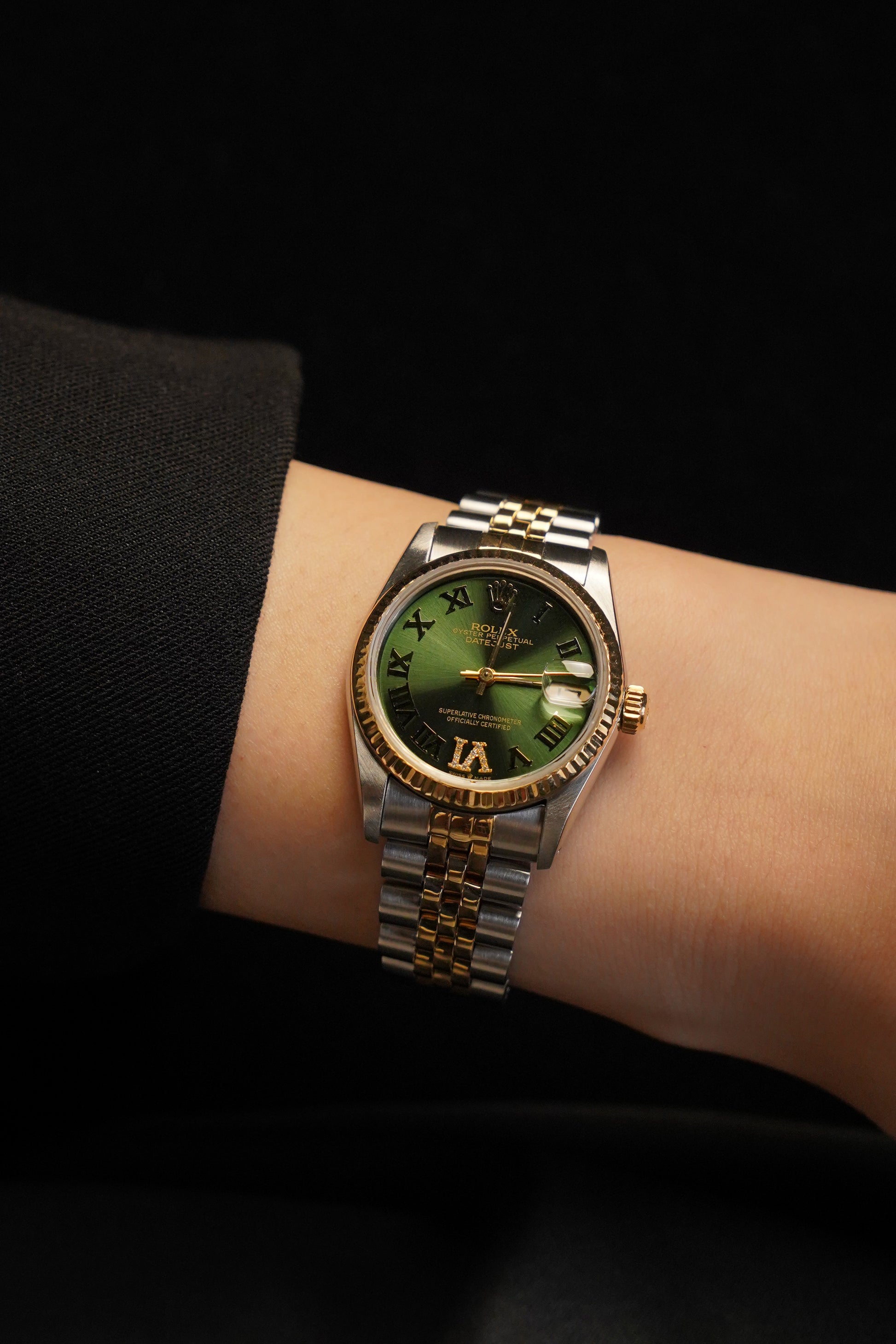 Rolex/Rolex Series 68273 Green Diamond