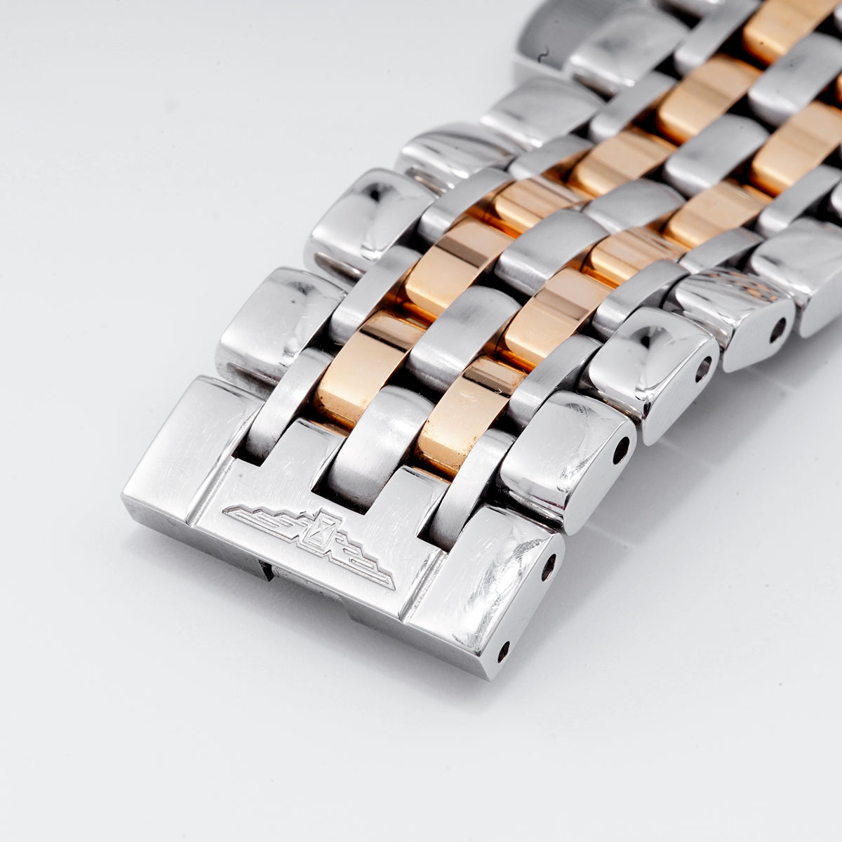 Longines  Traditional Watch Series L4.910.5.77.7 Automatic mechanical, 39mm white dial, interwoven rose gold / WHP036464