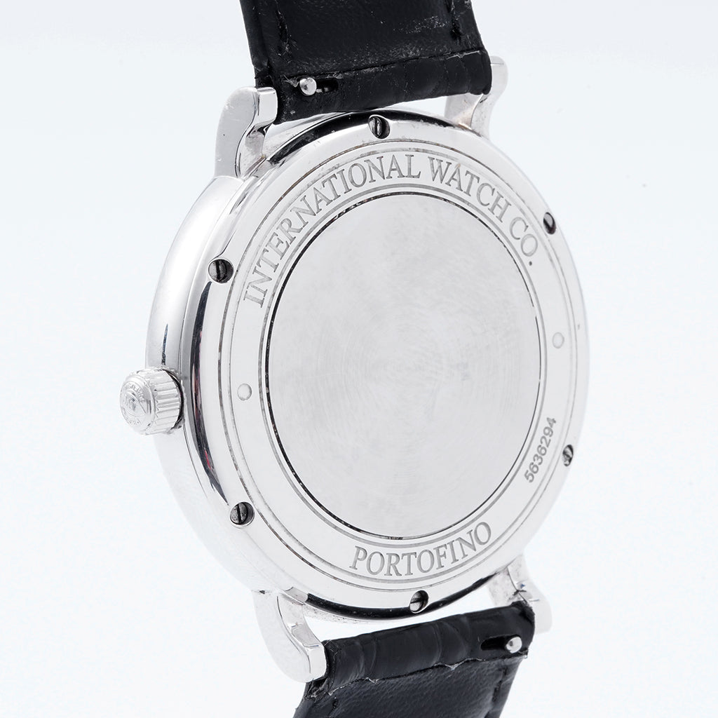 IWC Portofino Automatic 40mm (Customized model with diamonds set on the back)/WHP037203