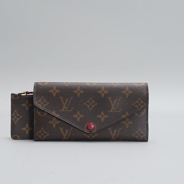 Louis Vuitton Fuchsia Monogram Canvas Josephine Wallet BGP202408