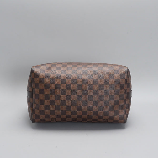 Louis Vuitton speedy30 Shoulder bag with straps, checkered pattern, brown color, BGP19792