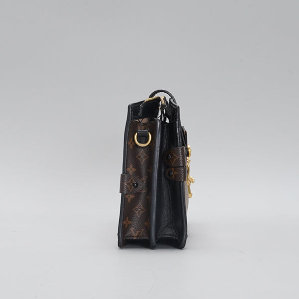 Louis Vuitton Trunk Brown Monogram Canvas Shoulder Bag BGT128338