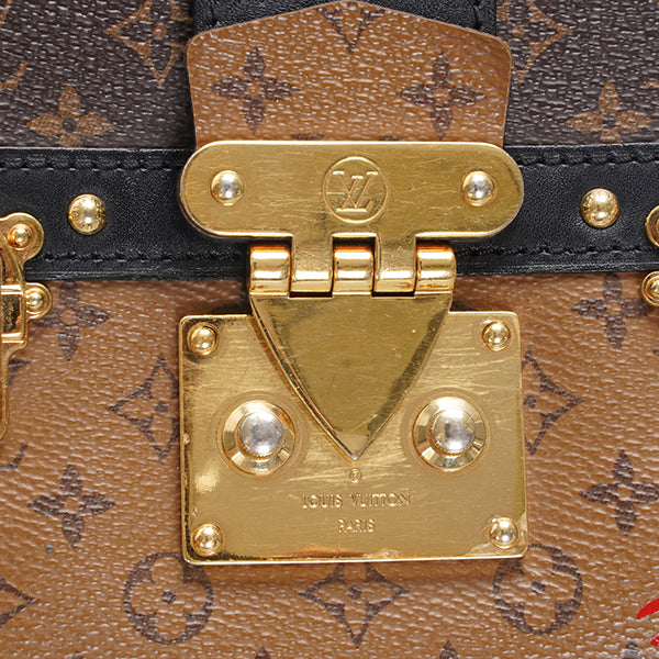 Louis Vuitton Trunk Brown Monogram Canvas Shoulder Bag BGT128338