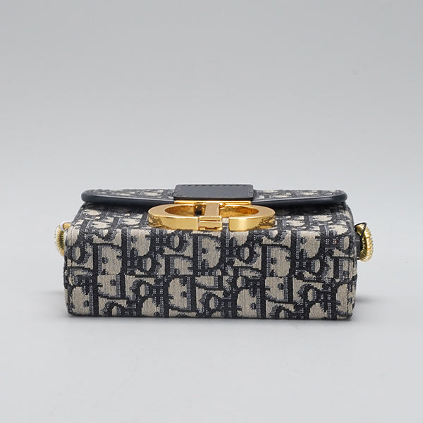 Dior Jacquard Montaigne 30 Box Shoulder Bag BGT128323