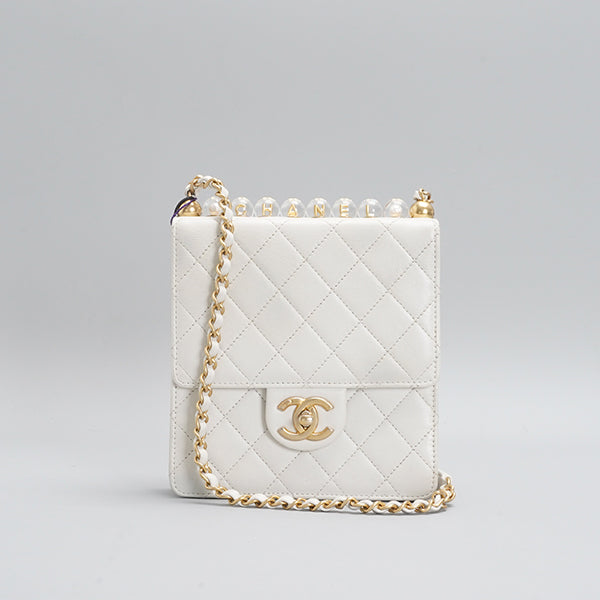 Chanel Mini Chic Pearls Flap Crossbody Bag BGP205244