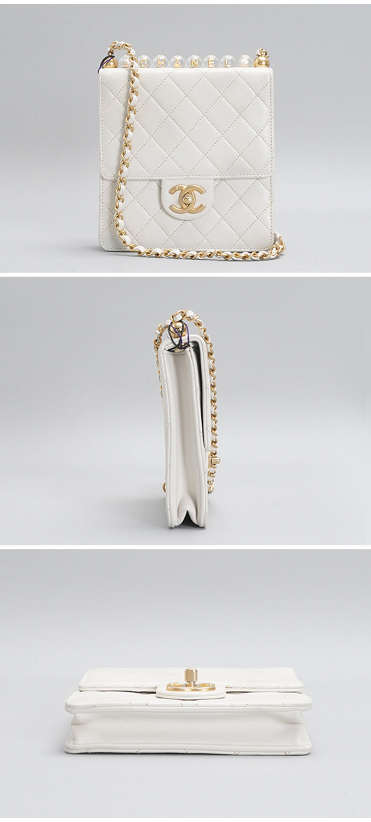 Chanel Mini Chic Pearls Flap Crossbody Bag BGP205244