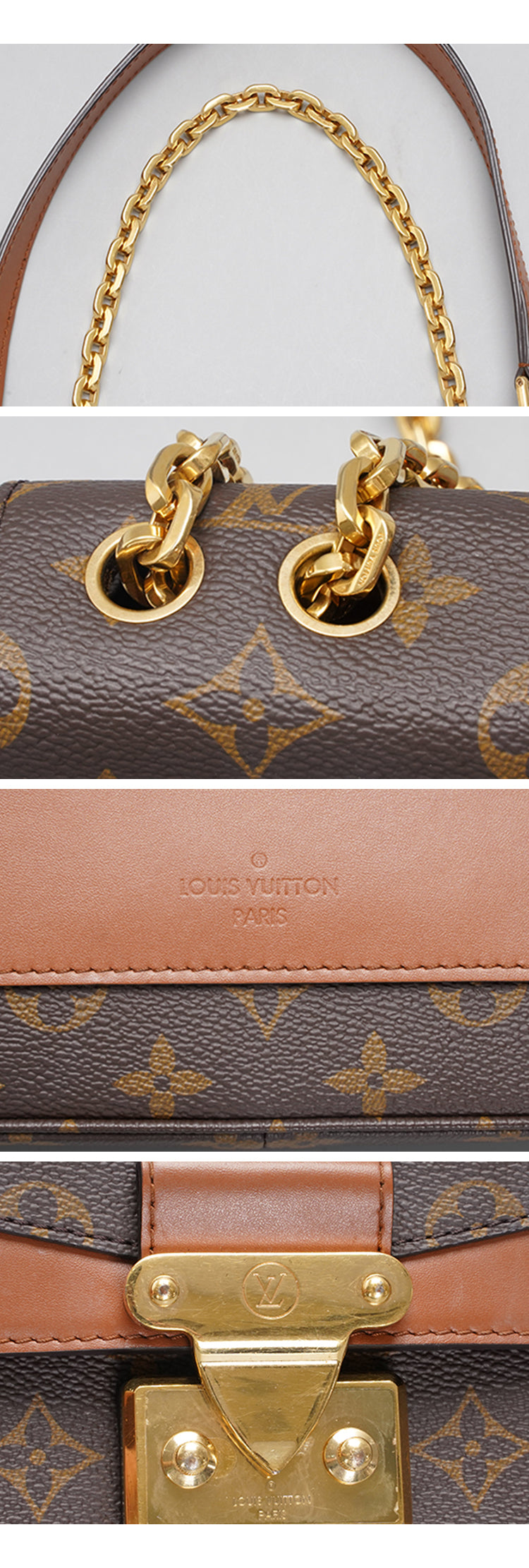 LOUIS VUITTON  Marceau Chain Shoulder Bag BGT128326