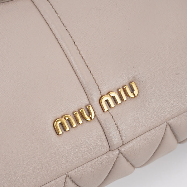 MiuMiu Lambskin Shoulder Bag 23cm BGP192400