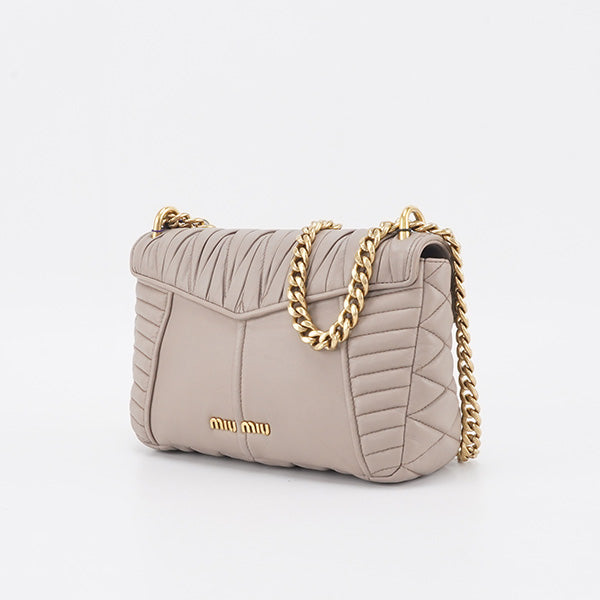 MiuMiu Lambskin Shoulder Bag 23cm BGP192400