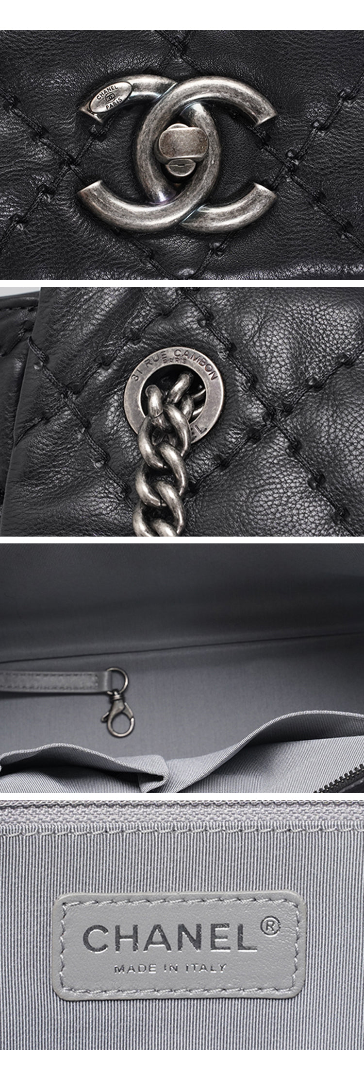 Chanel Quilted Leather Shoulder Bag BGT128316