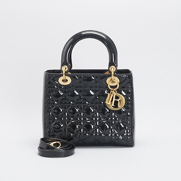 Dior Lady Dior Bag Top Hand Bag 24CM BGP184191