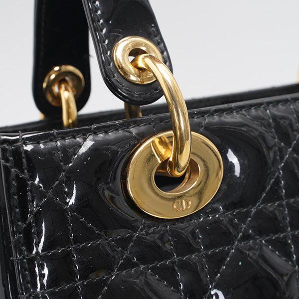 Dior Lady Dior Bag Top Hand Bag 24CM BGP184191