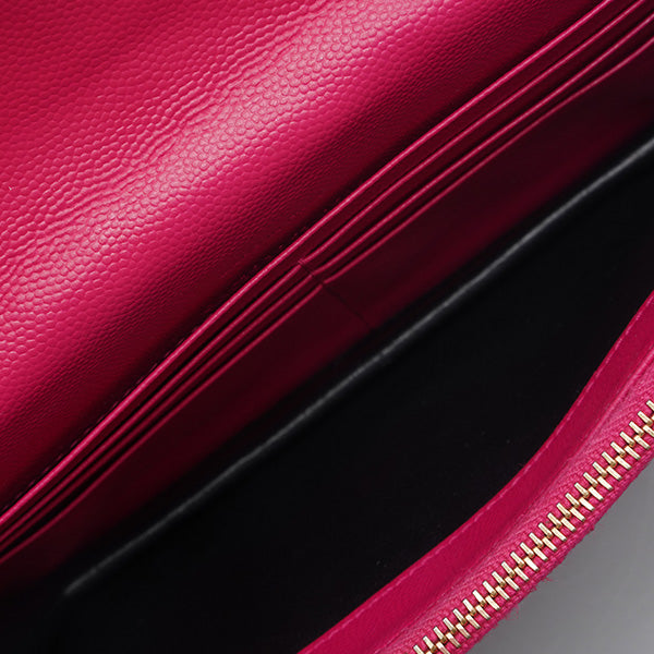 Yves Saint Laurent  cassandre  Matelassé Chevron  Envelope Chain Wallet 19cm BGP185452