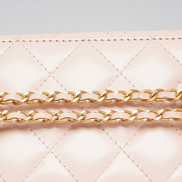 Chanel Vanity Case Light Pink Caviar shoulder bag BGT128320