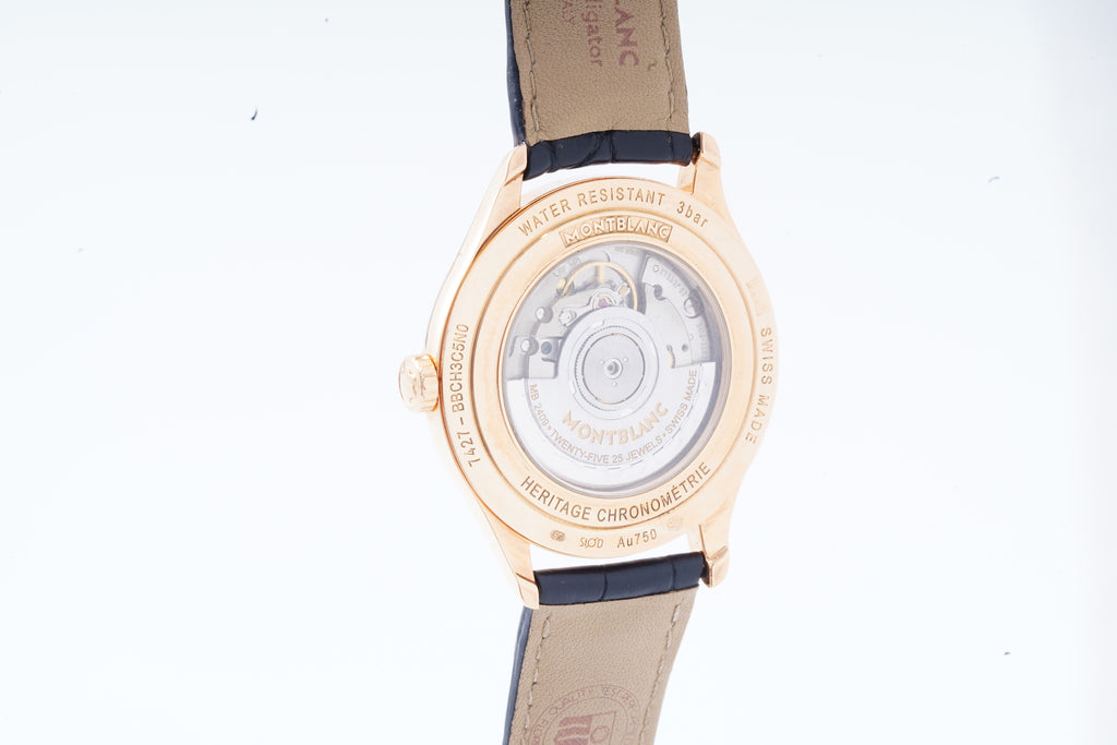 Montblanc Heritage Automatic 40mm 18K Rose Gold（ U0114869）/WHP030152
