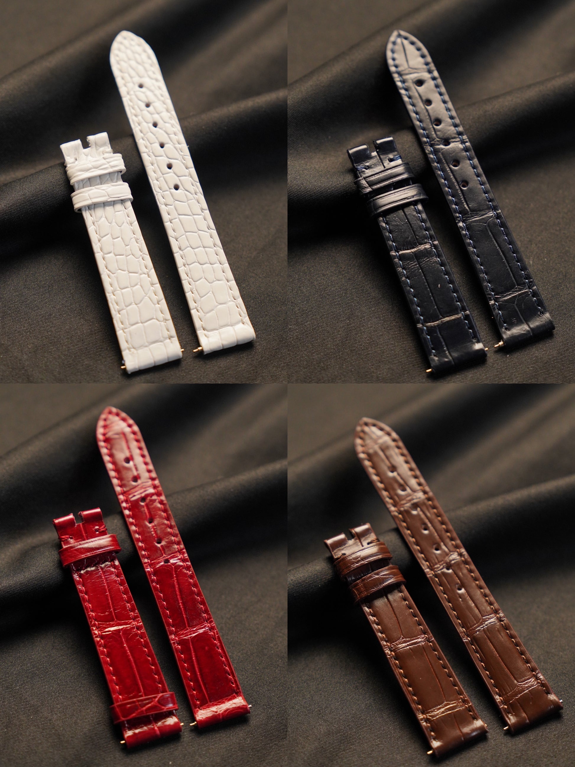 Crocodile Leather Strap