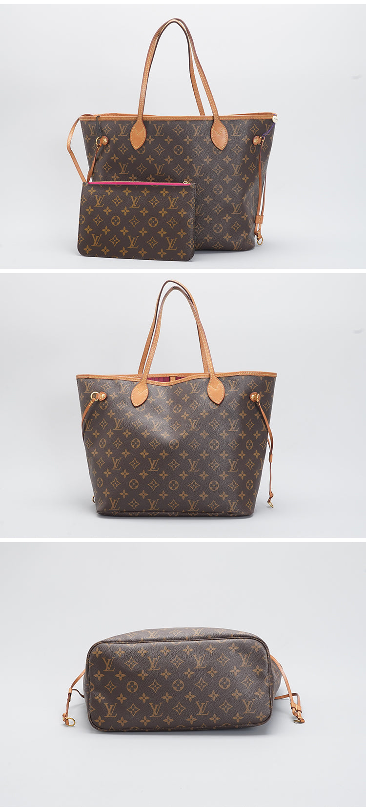 Louis Vuitton  Monogram  Neverfull MM Tote Bag BGP197183