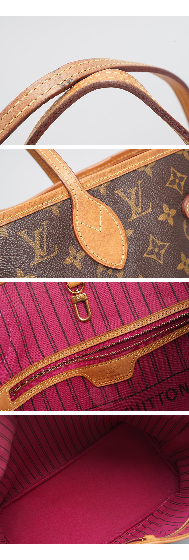 Louis Vuitton  Monogram  Neverfull MM Tote Bag BGP197183
