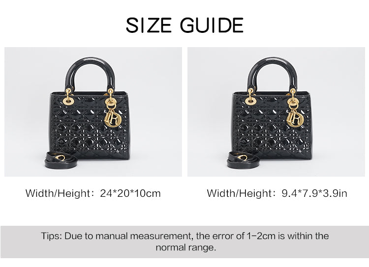Dior Lady Dior Bag Top Hand Bag 24CM BGP184191