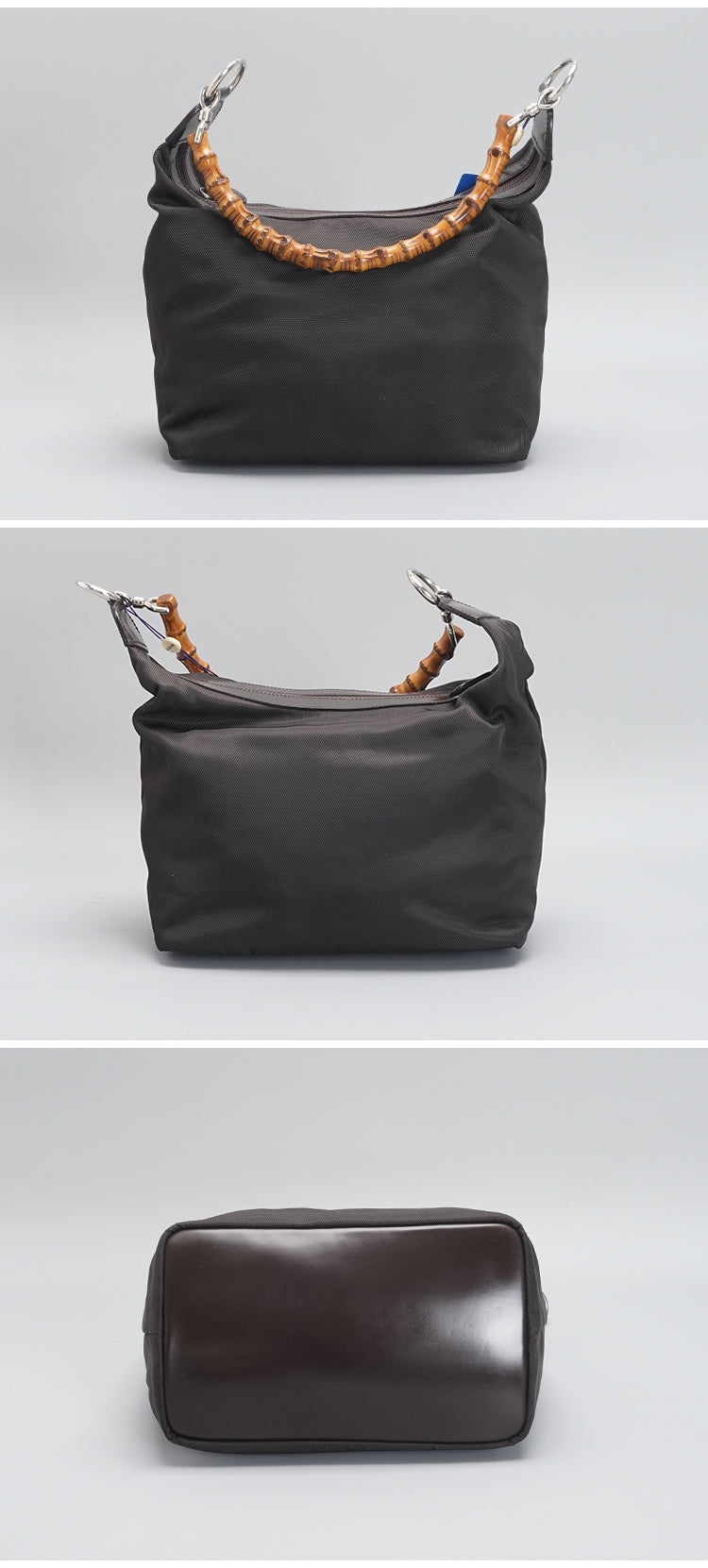 Gucci Nylon Bamboo Shoulder Bag BGP191015